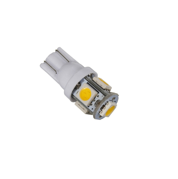 T10 - 12V - 5 SMD - 5050 - Warm wit T10 - 12V - 5 SMD - 5050 - Warm wit